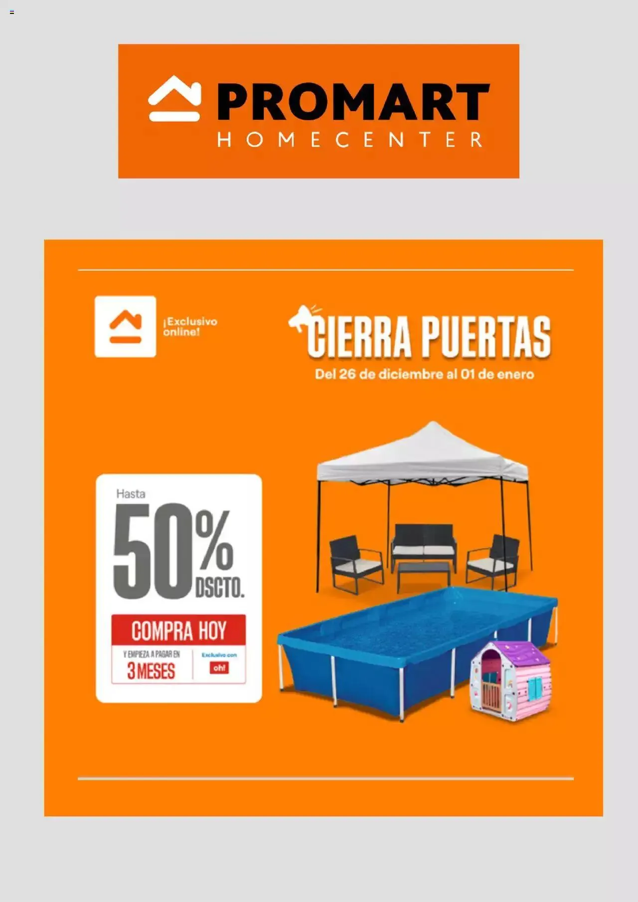 Catalogo de Promart - Ofertas 26 de diciembre al 31 de diciembre 2023 - Pag 1