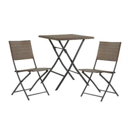 COMBO Mesa + 2 Sillas de terraza Balconero