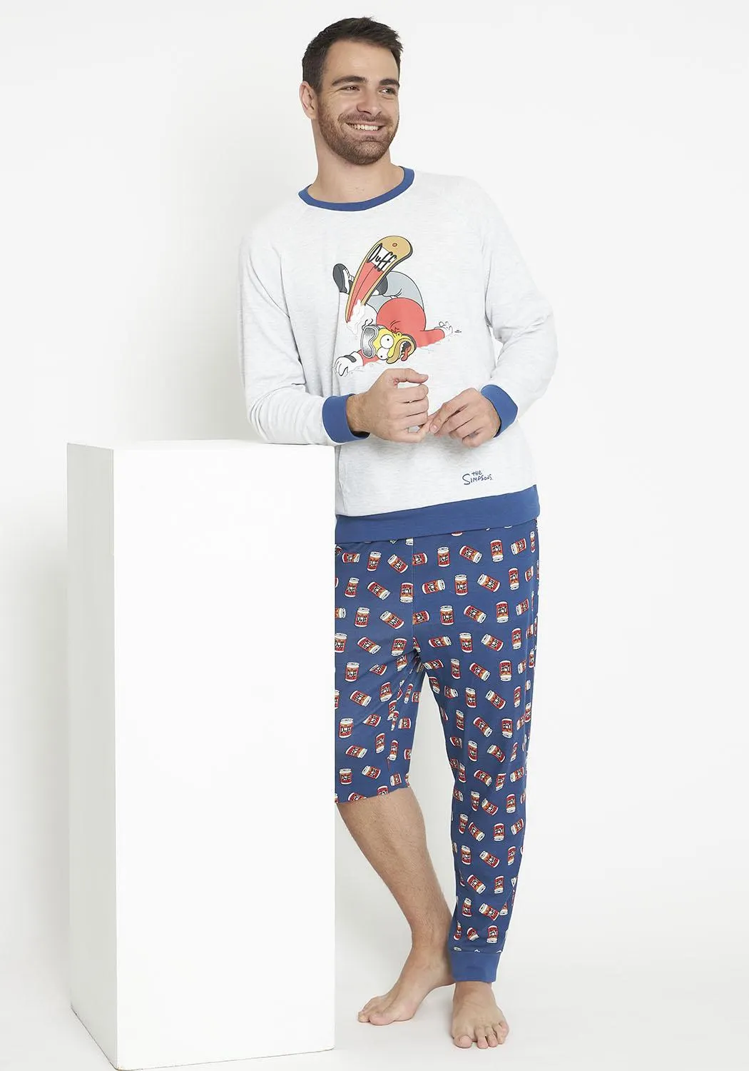 PIJAMA HOMBRE S6767-GRI