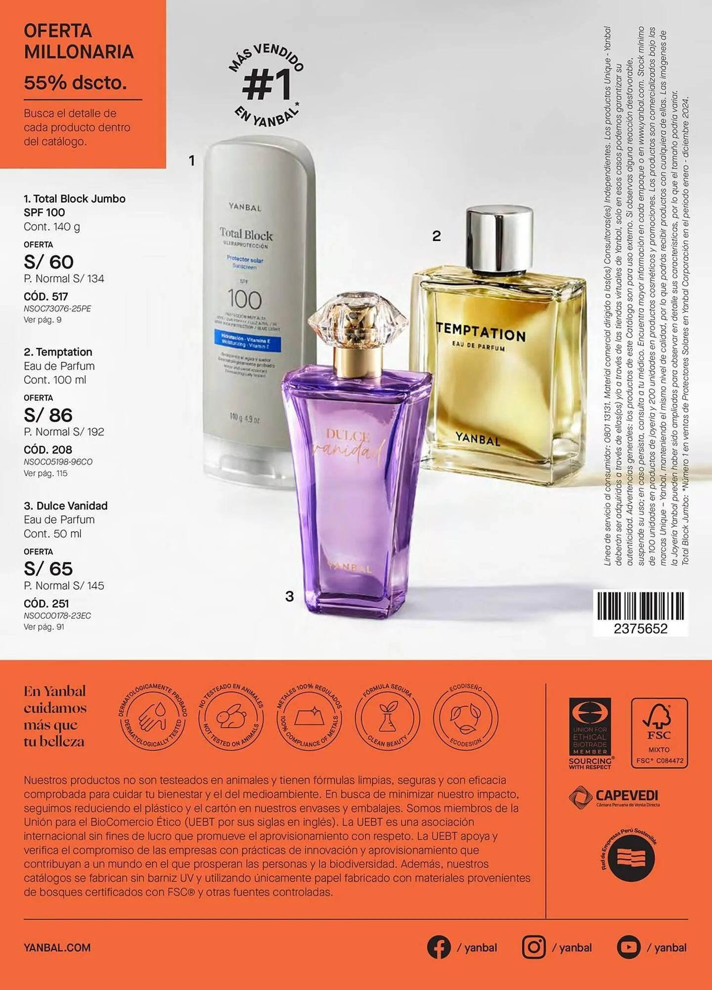 Catalogo de Catálogo Yanbal 3 de enero al 29 de enero 2026 - Pag 126