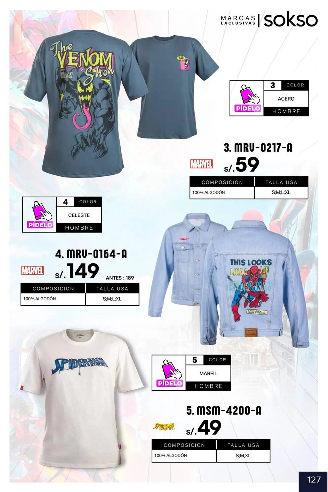 Catalogo de Catálogo Sokso 3 de febrero al 23 de febrero 2025 - Pag 127