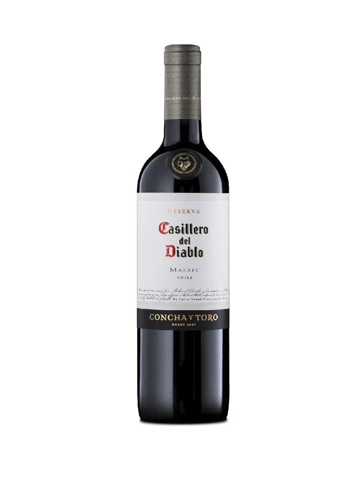 VINO CASILLERO DEL DIABLO MALBEC 750ML
