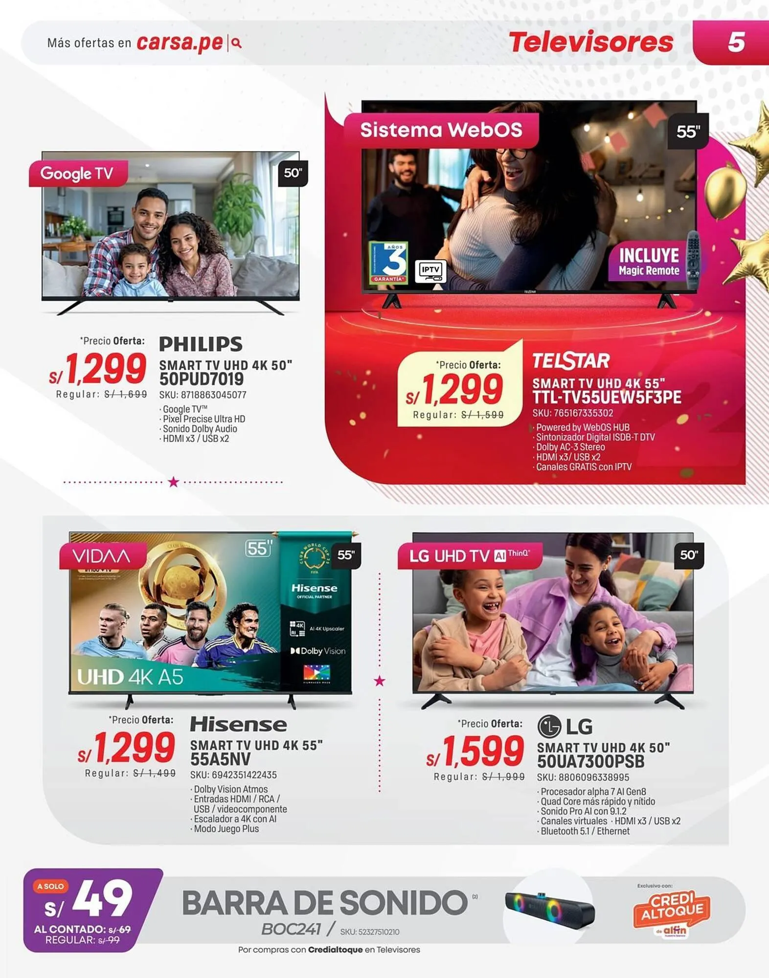 Catalogo de Catálogo Carsa 14 de octubre al 28 de octubre 2025 - Pag 5