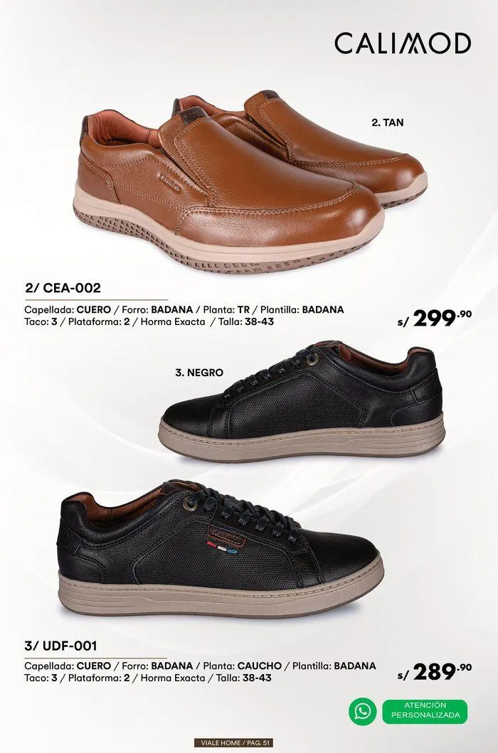 Catalogo de Calzados de Caballeros 11 de julio al 31 de julio 2024 - Pag 51