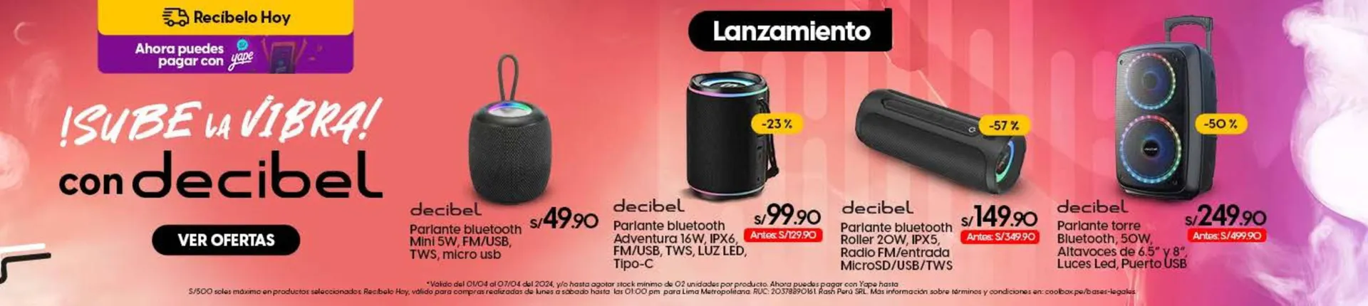 Catalogo de Catálogo Coolbox 2 de abril al 7 de abril 2024 - Pag 1