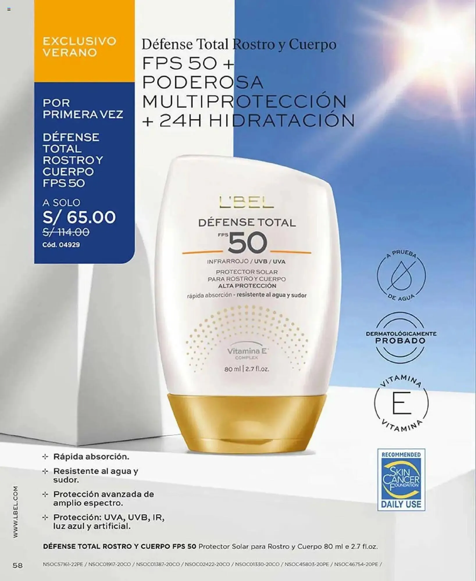 Catalogo de Catálogo L'Bel 13 de enero al 29 de enero 2025 - Pag 258