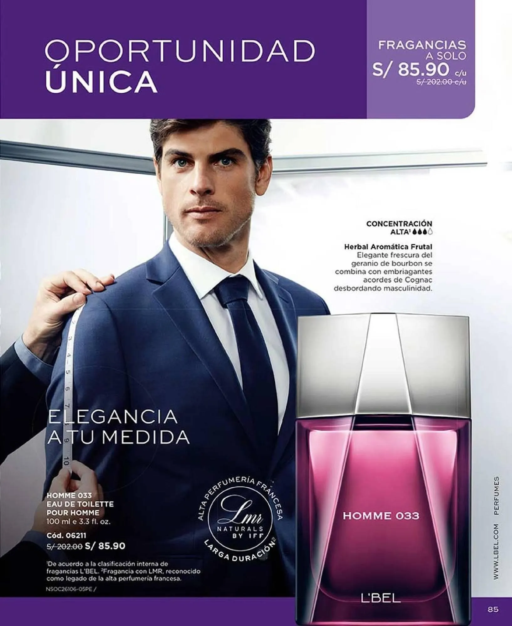 Catalogo de Catálogo L'Bel 15 de abril al 15 de mayo 2025 - Pag 85