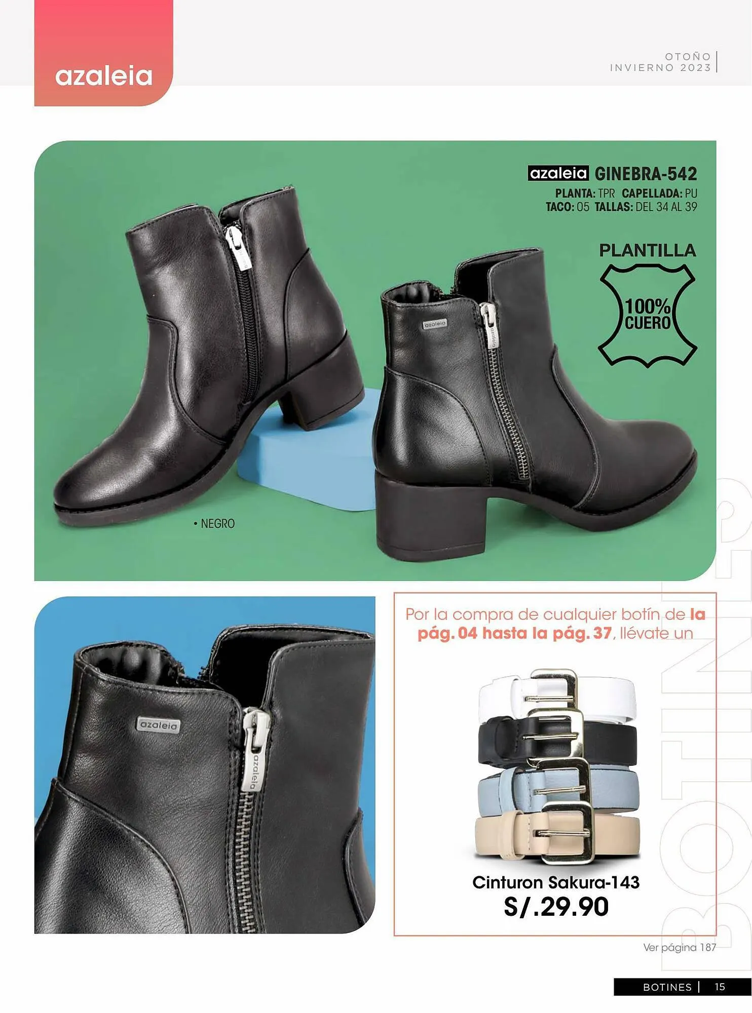 Catalogo de Catálogo Azaleia 1 de junio al 31 de octubre 2023 - Pag 15