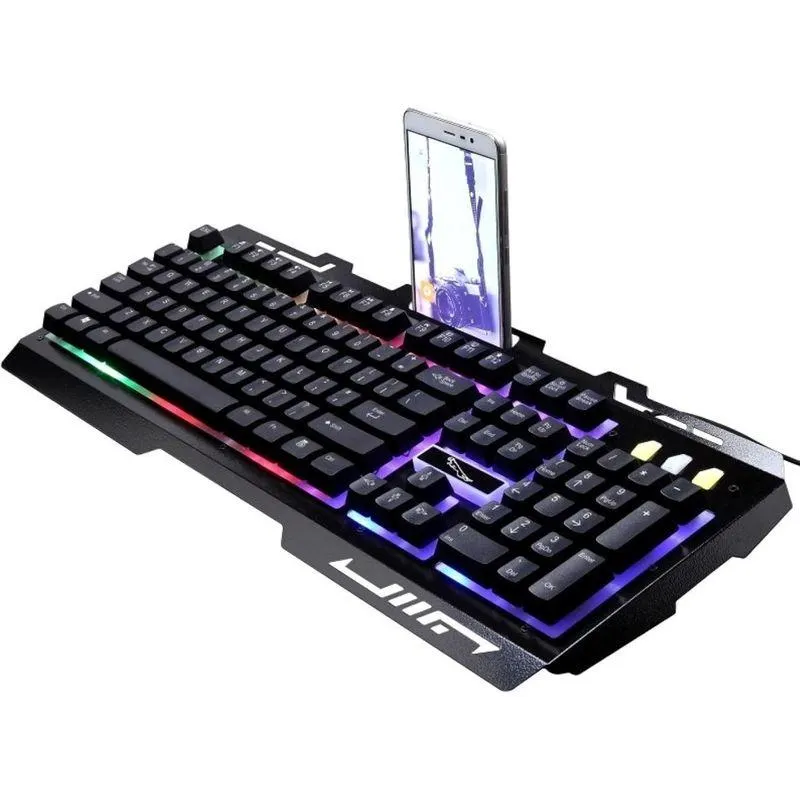 TECLADO GAMER RGB LUMINOSO LED