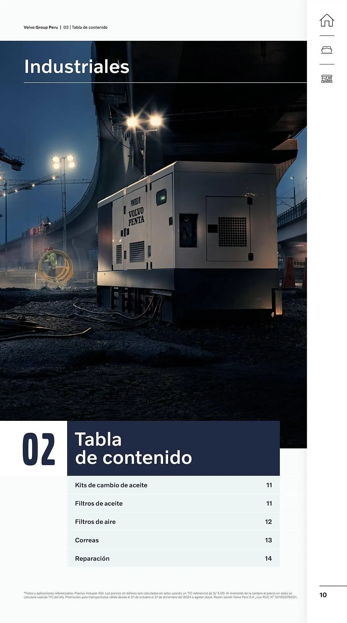 Catalogo de Catálogo Volvo 29 de octubre al 31 de diciembre 2024 - Pag 10