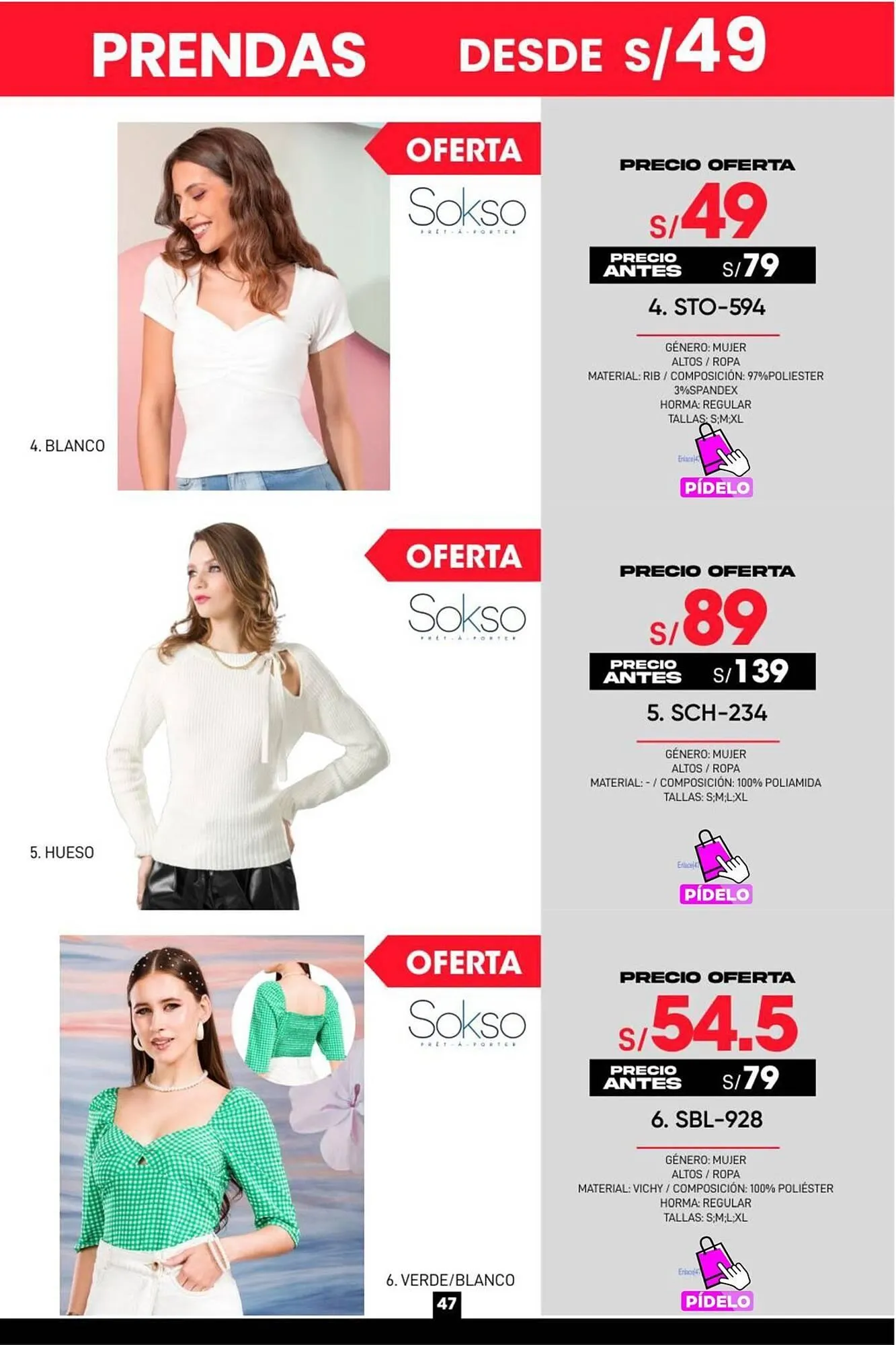 Catalogo de Catálogo Sokso 20 de abril al 3 de mayo 2026 - Pag 47