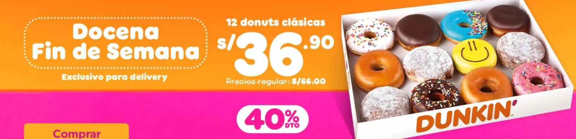 Catálogo Dunkin Donuts - 1