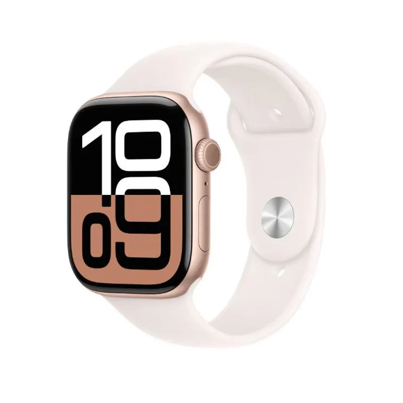 Apple Watch Series 10 GPS 42mm Rose Gold Correa Light Blush A2997
