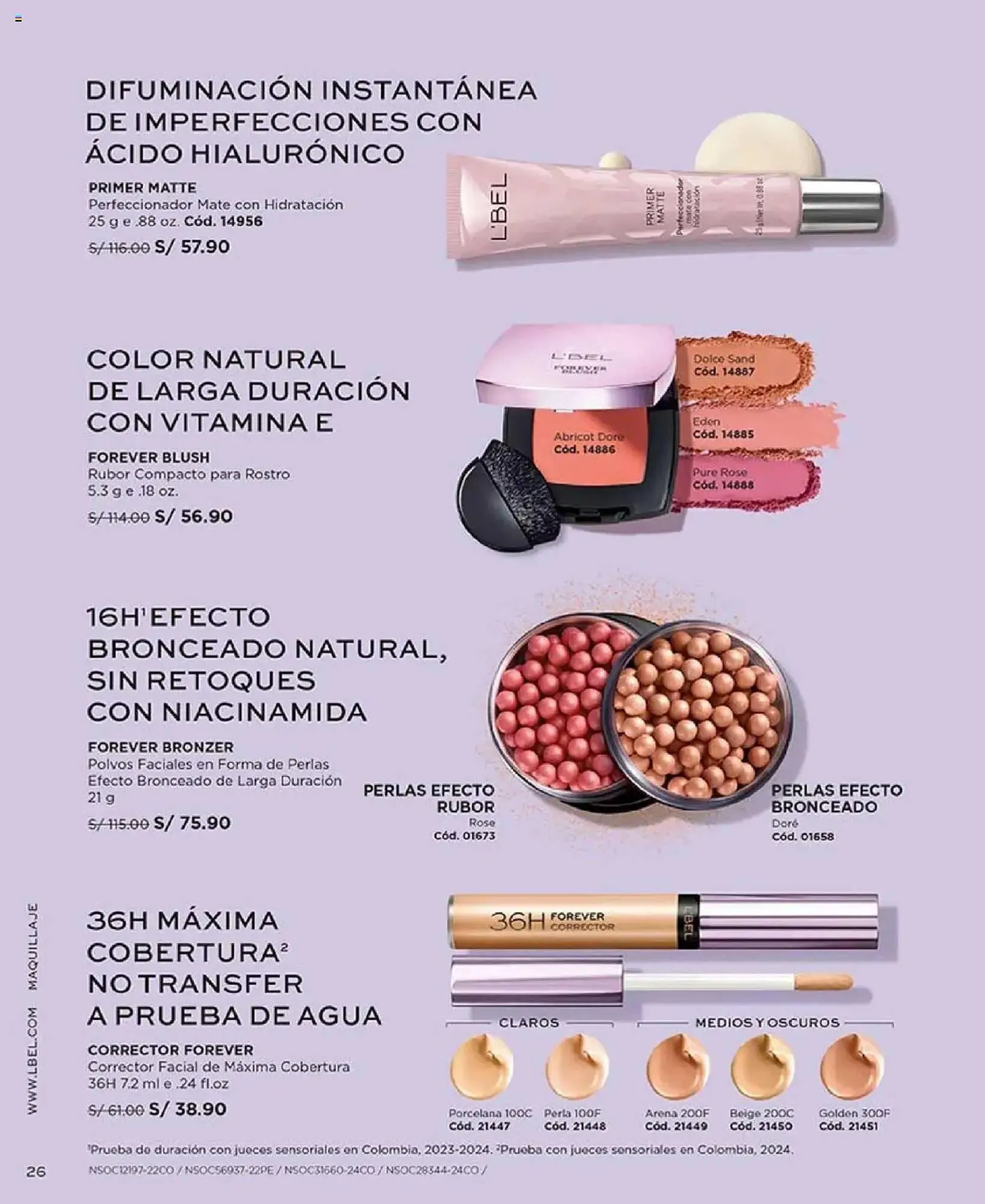 Catalogo de Catálogo L'Bel 22 de abril al 31 de mayo 2025 - Pag 26