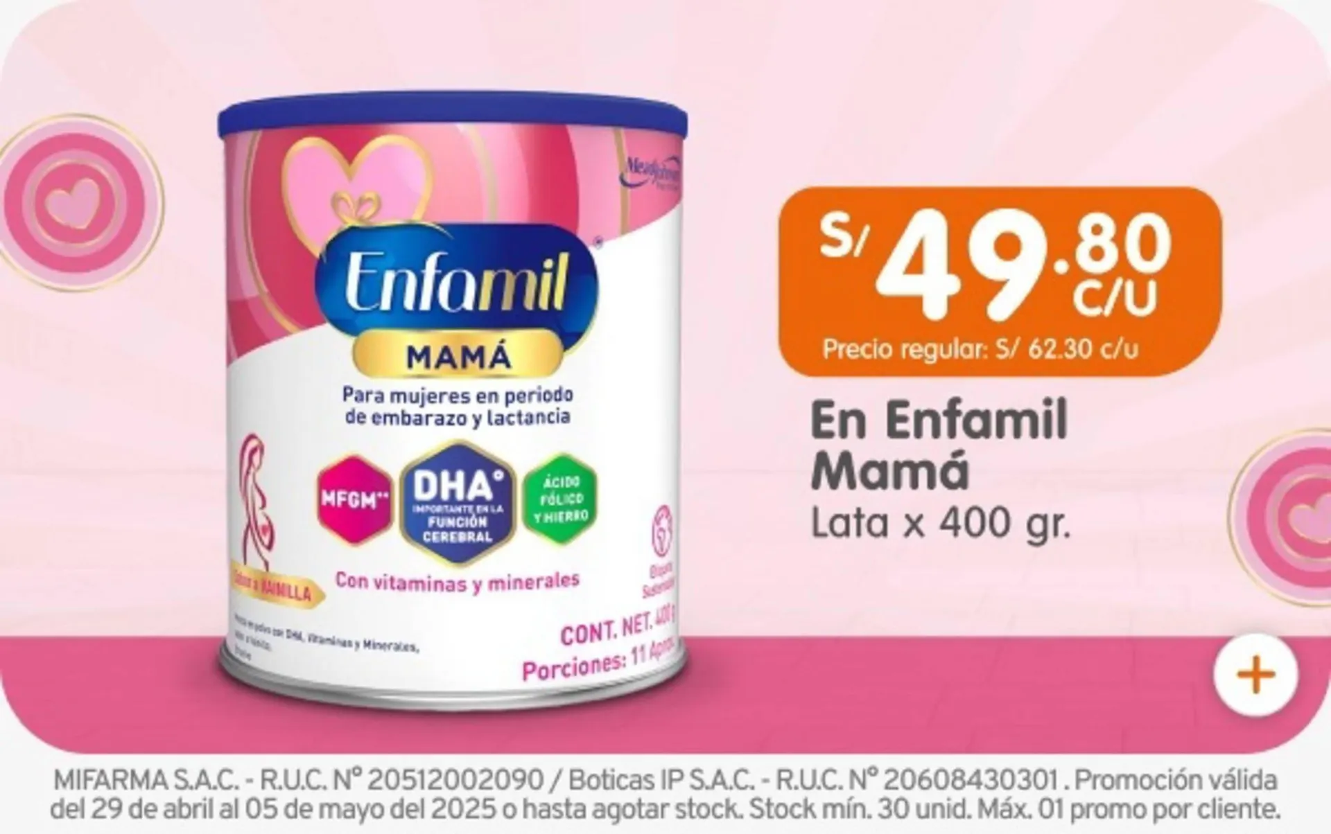 Catalogo de Catálogo Mifarma 1 de mayo al 12 de mayo 2025 - Pag 2