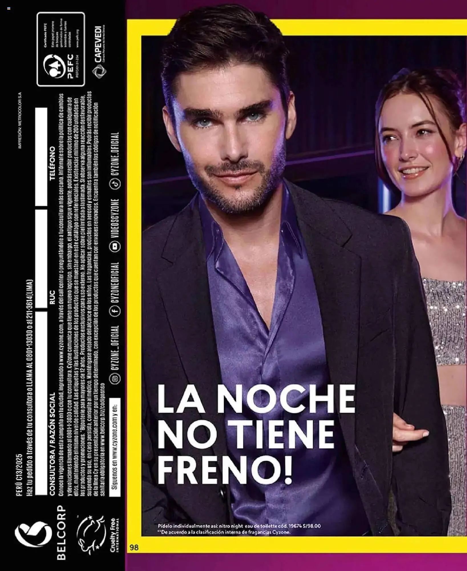 Catalogo de Catálogo Cyzone 25 de agosto al 11 de setiembre 2025 - Pag 110