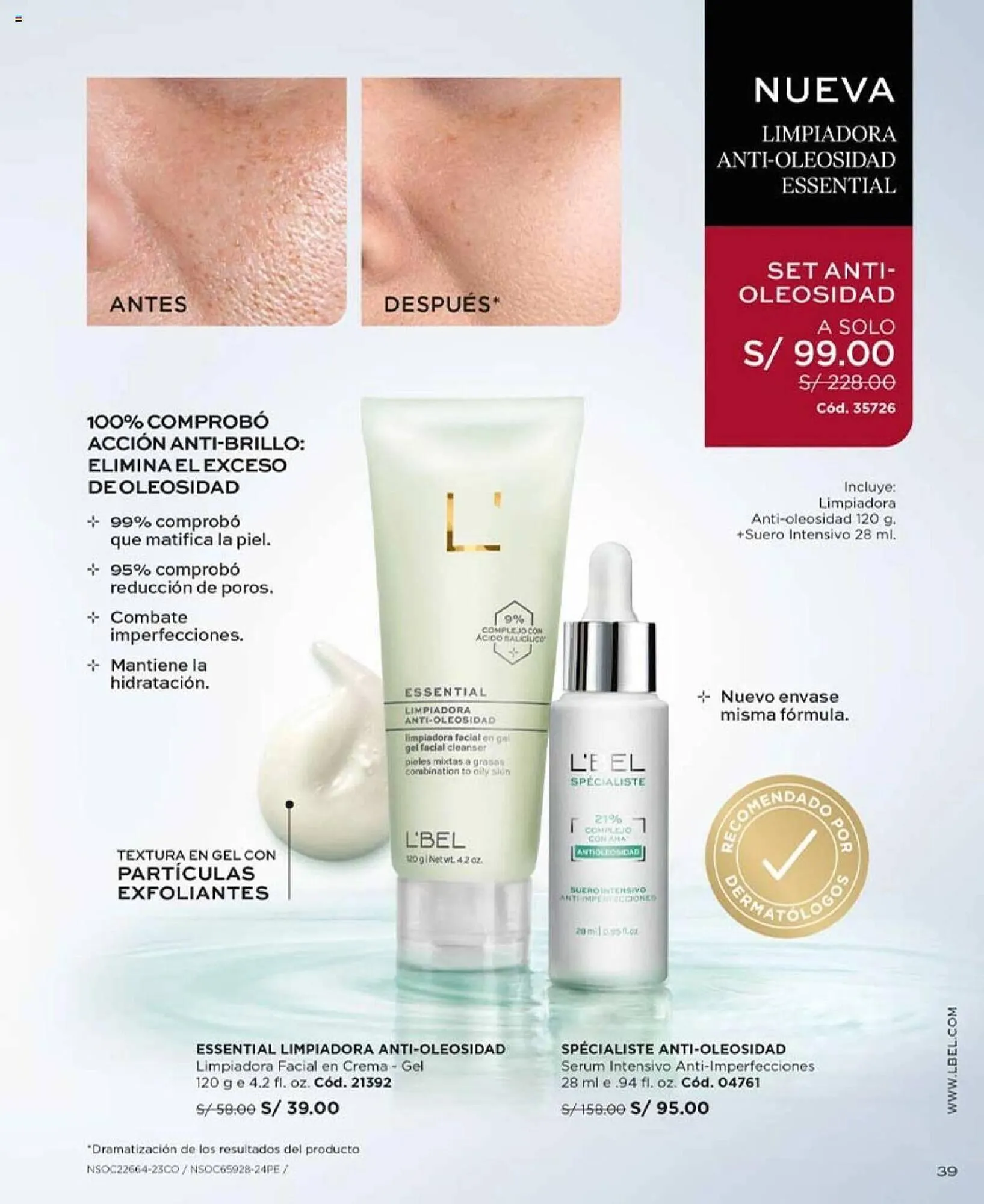 Catalogo de Catálogo L'Bel 17 de noviembre al 3 de diciembre 2024 - Pag 39