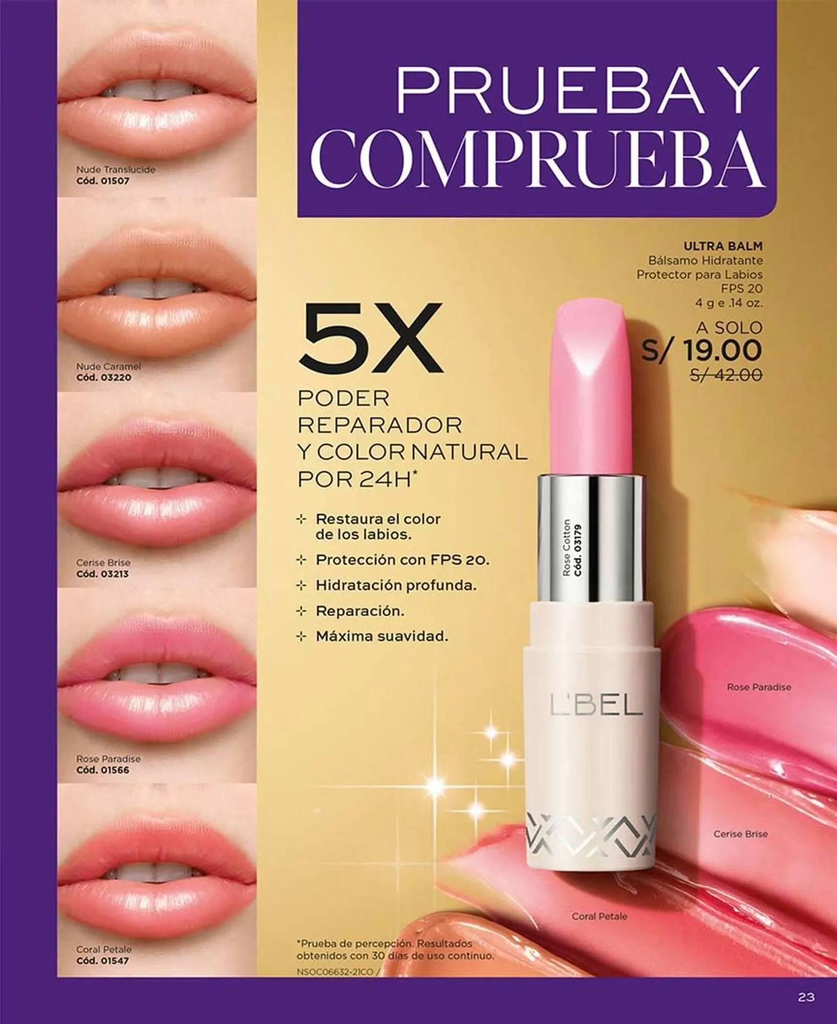 Catalogo de Catálogo L'Bel 1 de enero al 22 de enero 2025 - Pag 23