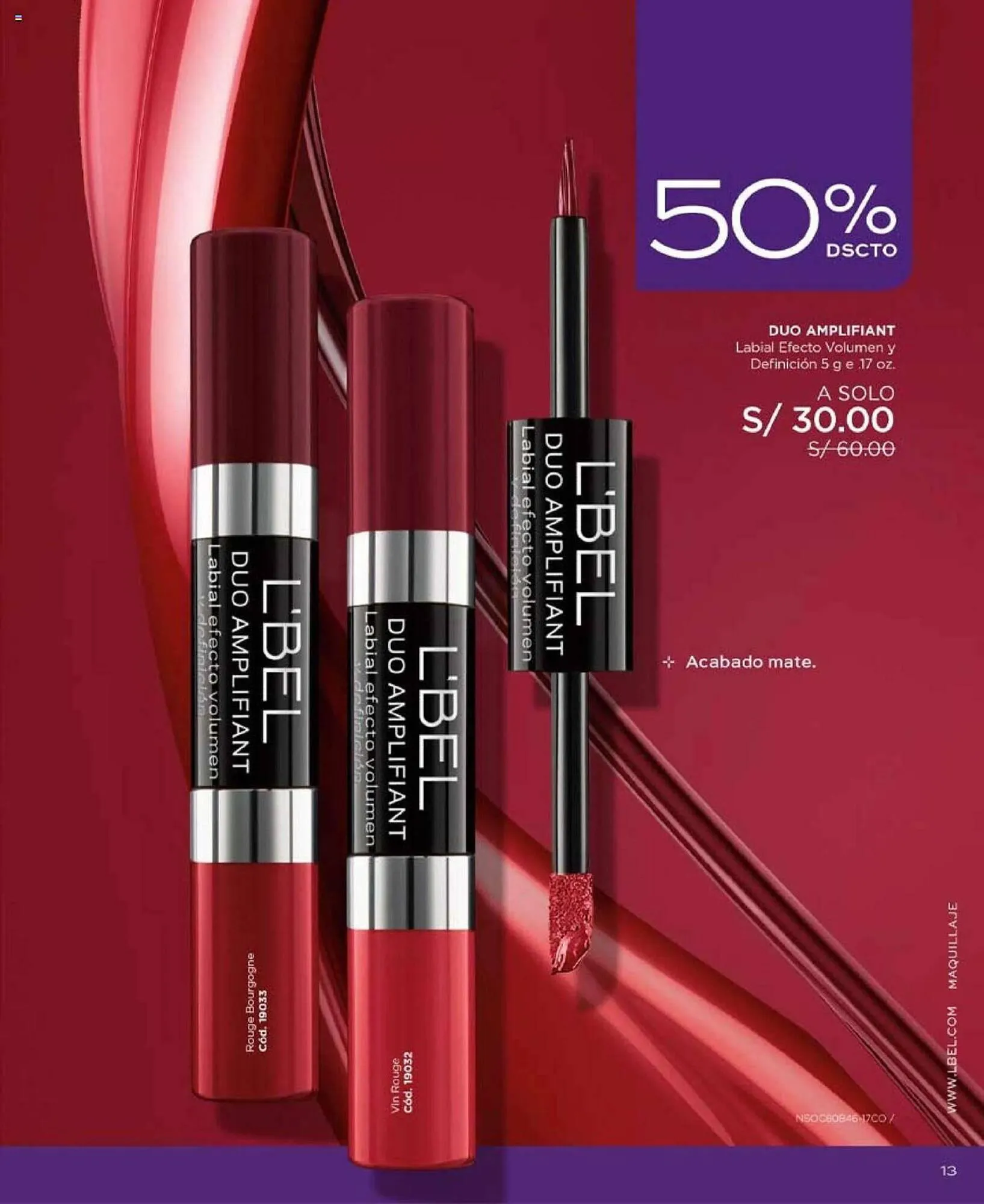 Catalogo de Catálogo L'Bel 28 de mayo al 17 de junio 2024 - Pag 13