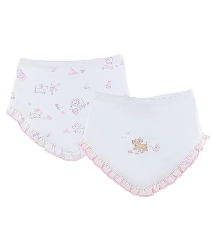 Pack De 2 Baberos De 100% Algodón Pima | Colección My Little Sunshine Pink