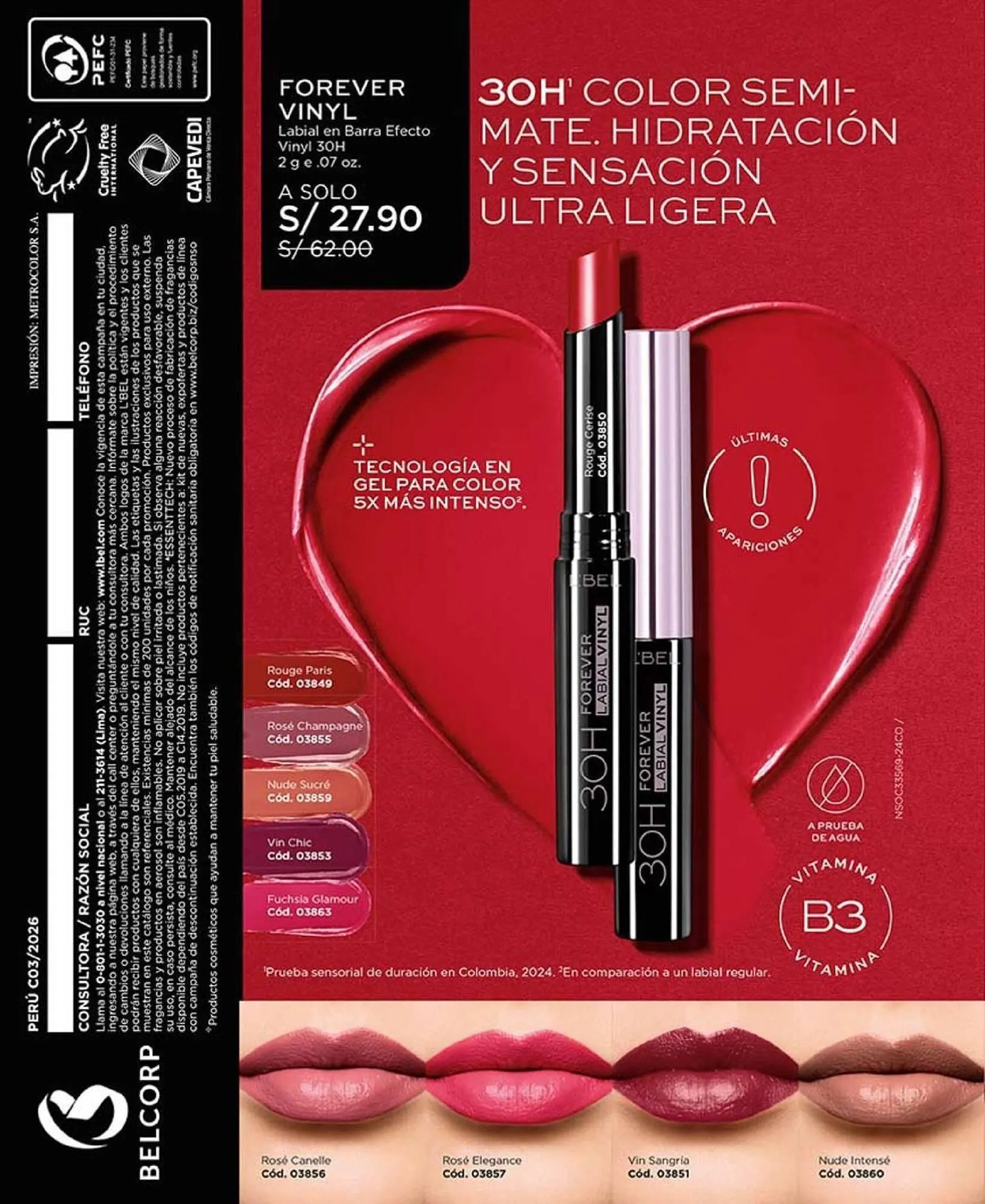 Catalogo de Catálogo L'Bel 1 de marzo al 31 de marzo 2026 - Pag 86