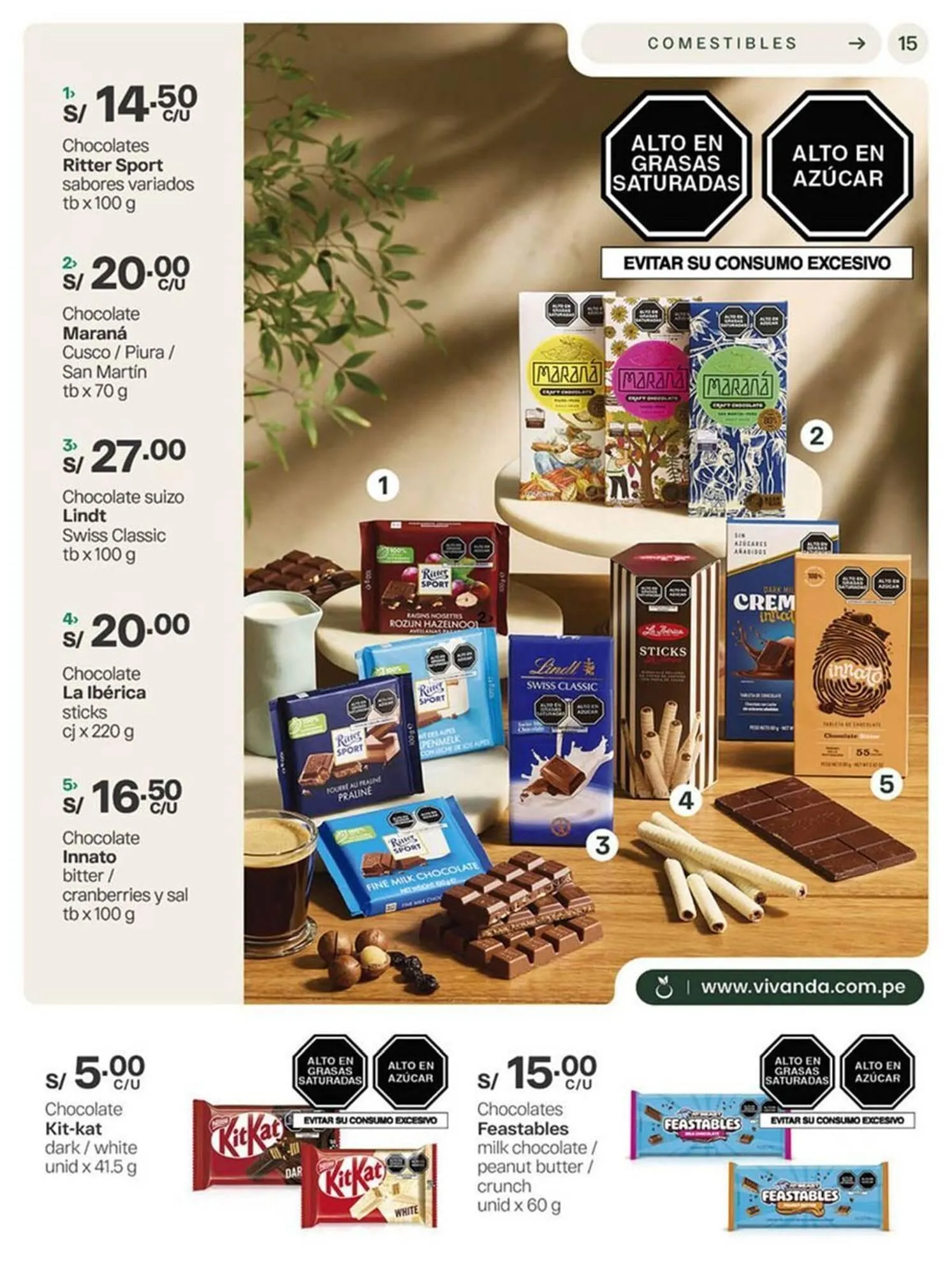 Catalogo de Catálogo Vivanda 3 de noviembre al 16 de noviembre 2025 - Pag 15