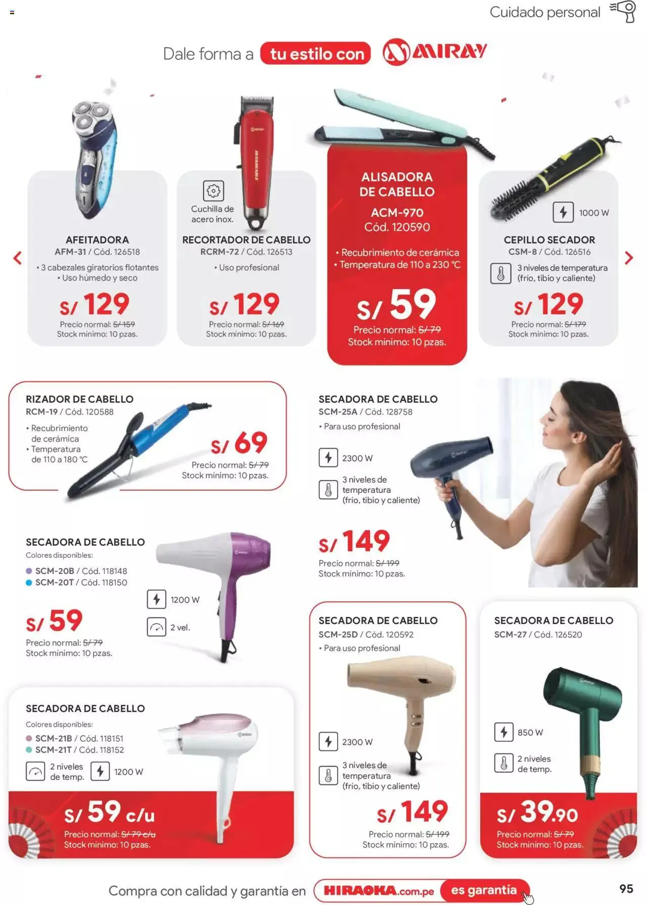 Catalogo de Catálogo Hiraoka 8 de julio al 31 de julio 2023 - Pag 95