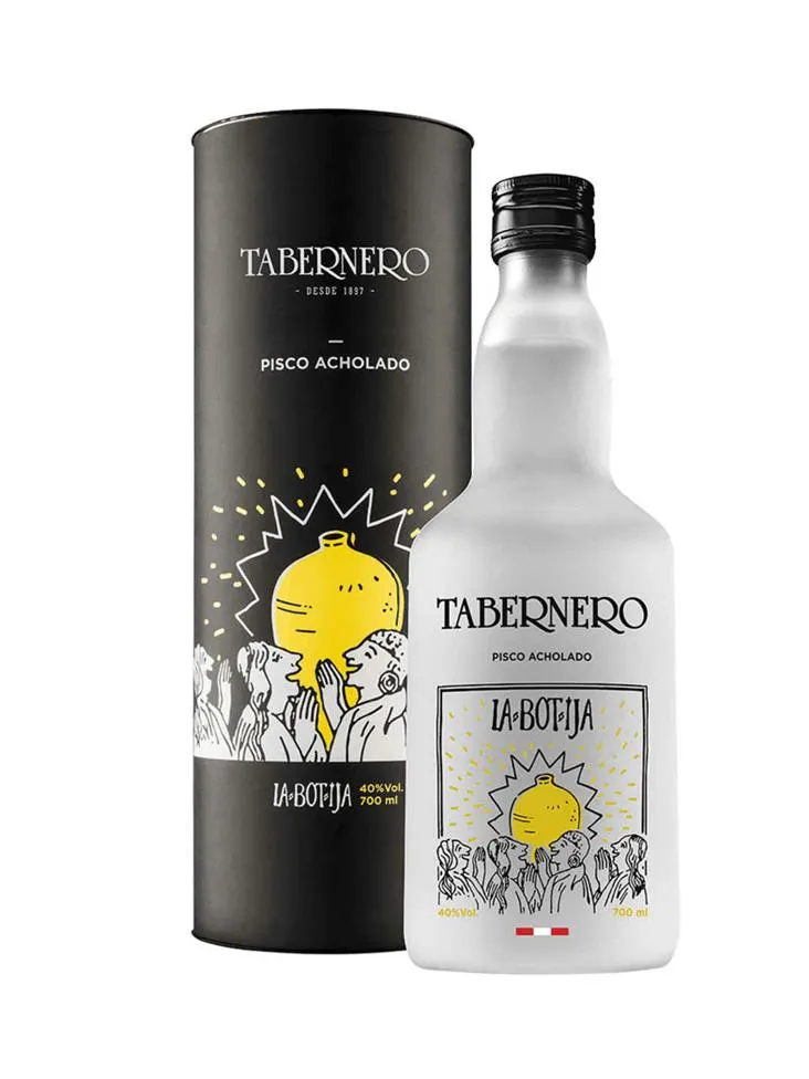 PISCO TABERNERO LA BOTIJA ACHOLADO 700ML