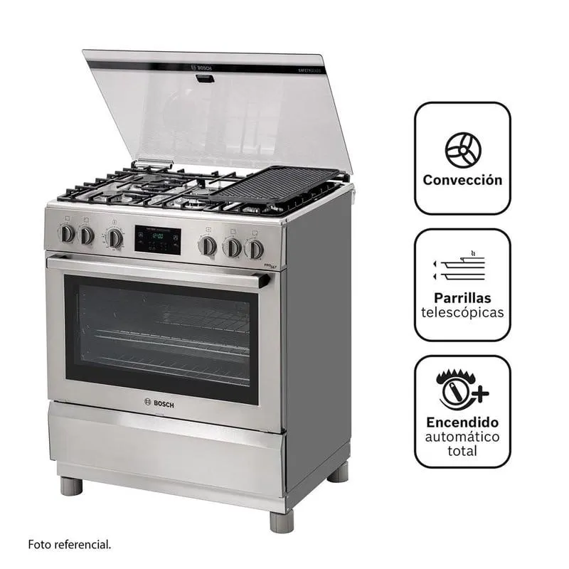 Cocina A Gas Bosch Pro 567 Max