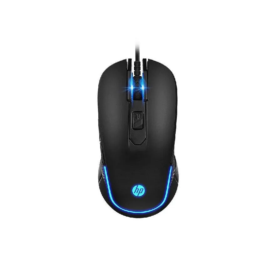 Mouse Gaming Hp M200 Con Cable De 1.8Mts Negro