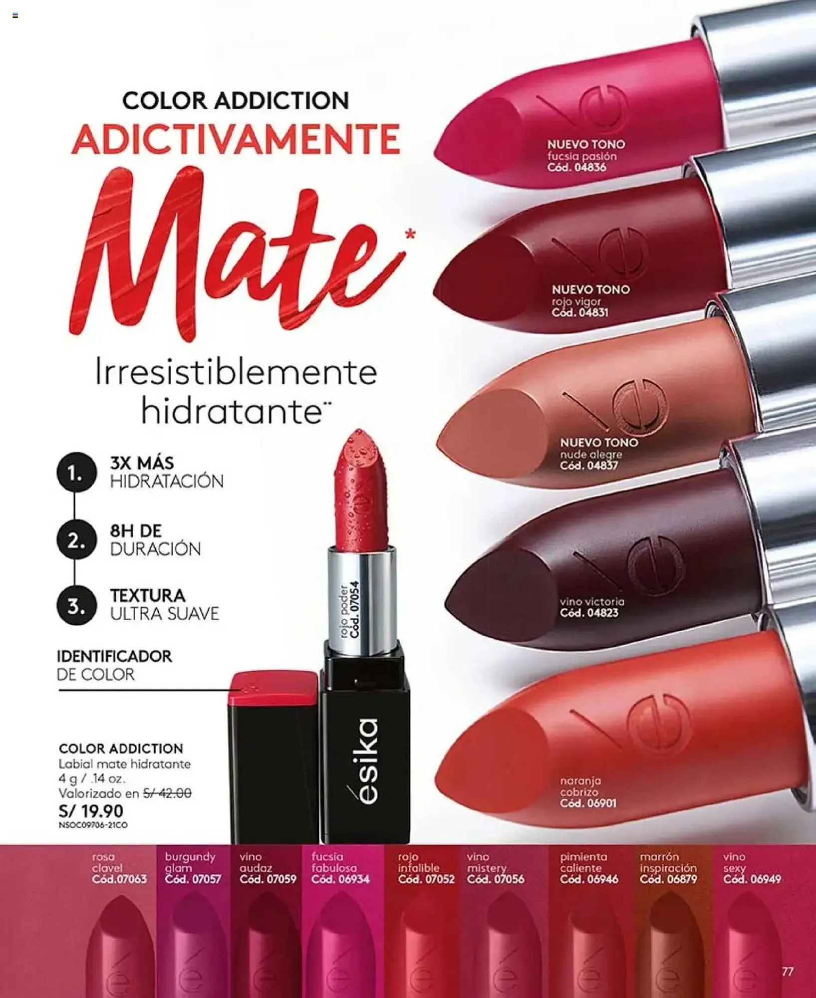 Catalogo de Catálogo Ésika 21 de enero al 12 de marzo 2025 - Pag 77