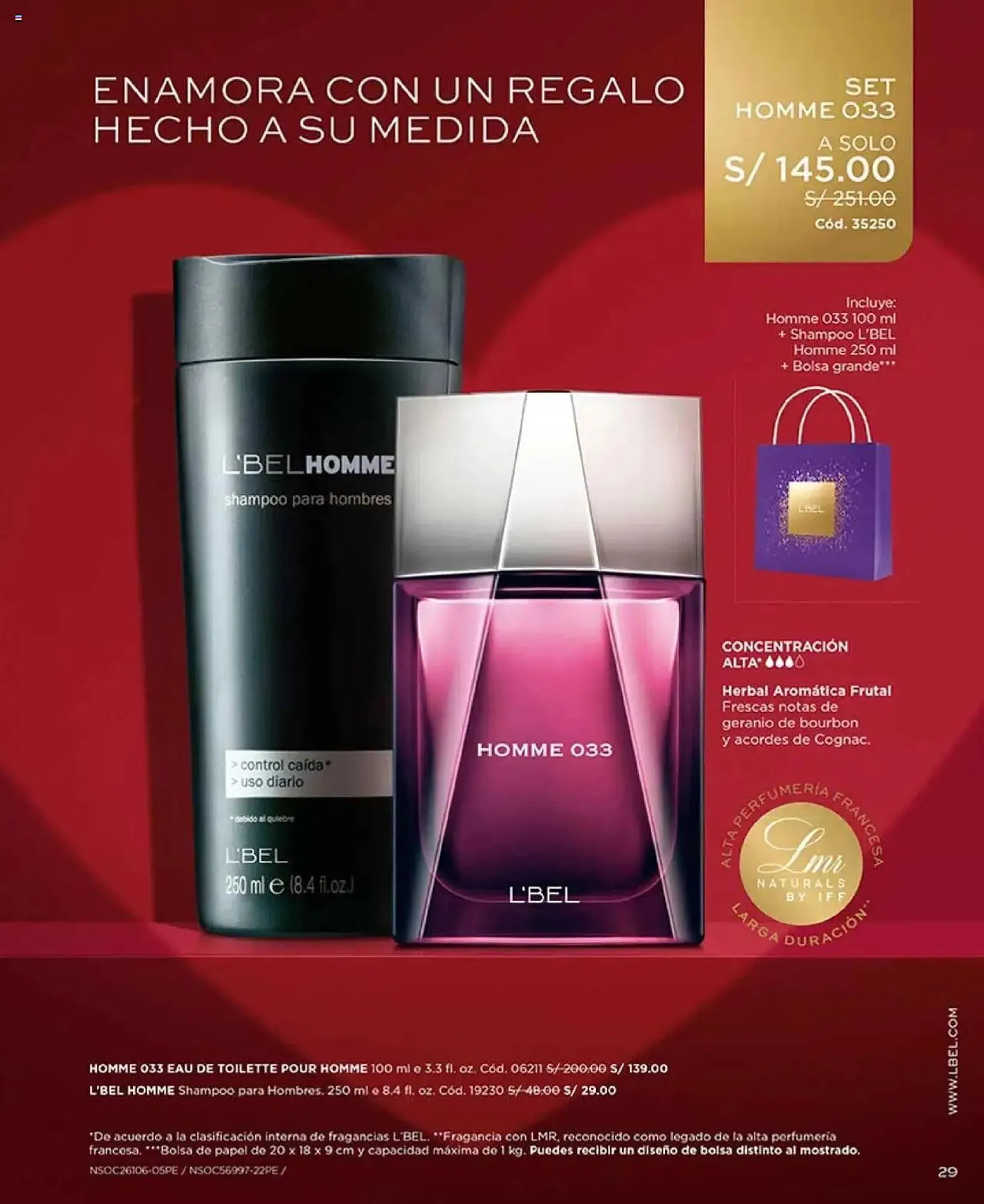 Catalogo de Catálogo L'Bel 3 de febrero al 19 de febrero 2025 - Pag 29