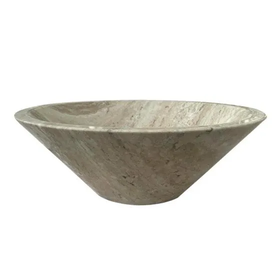 Ovalin Cónico Base Angosta Crema