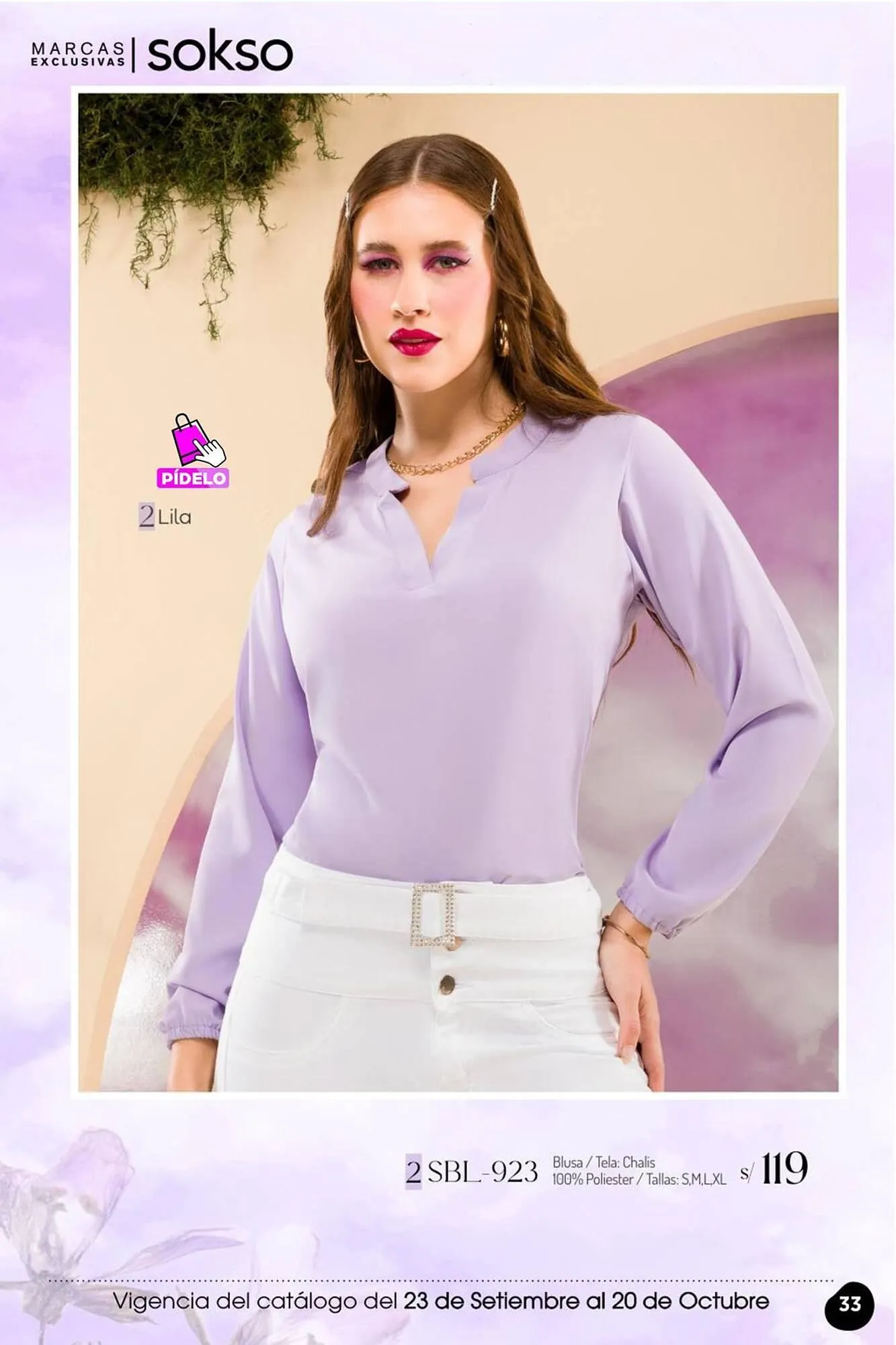 Catalogo de Catálogo Sokso 23 de setiembre al 20 de octubre 2024 - Pag 33