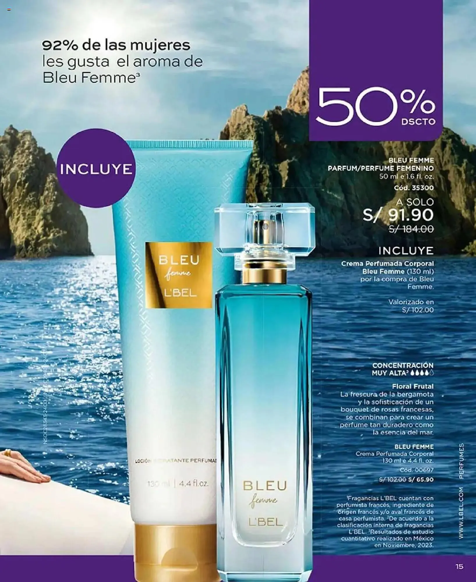 Catalogo de Catálogo L'Bel 25 de setiembre al 30 de noviembre 2025 - Pag 15