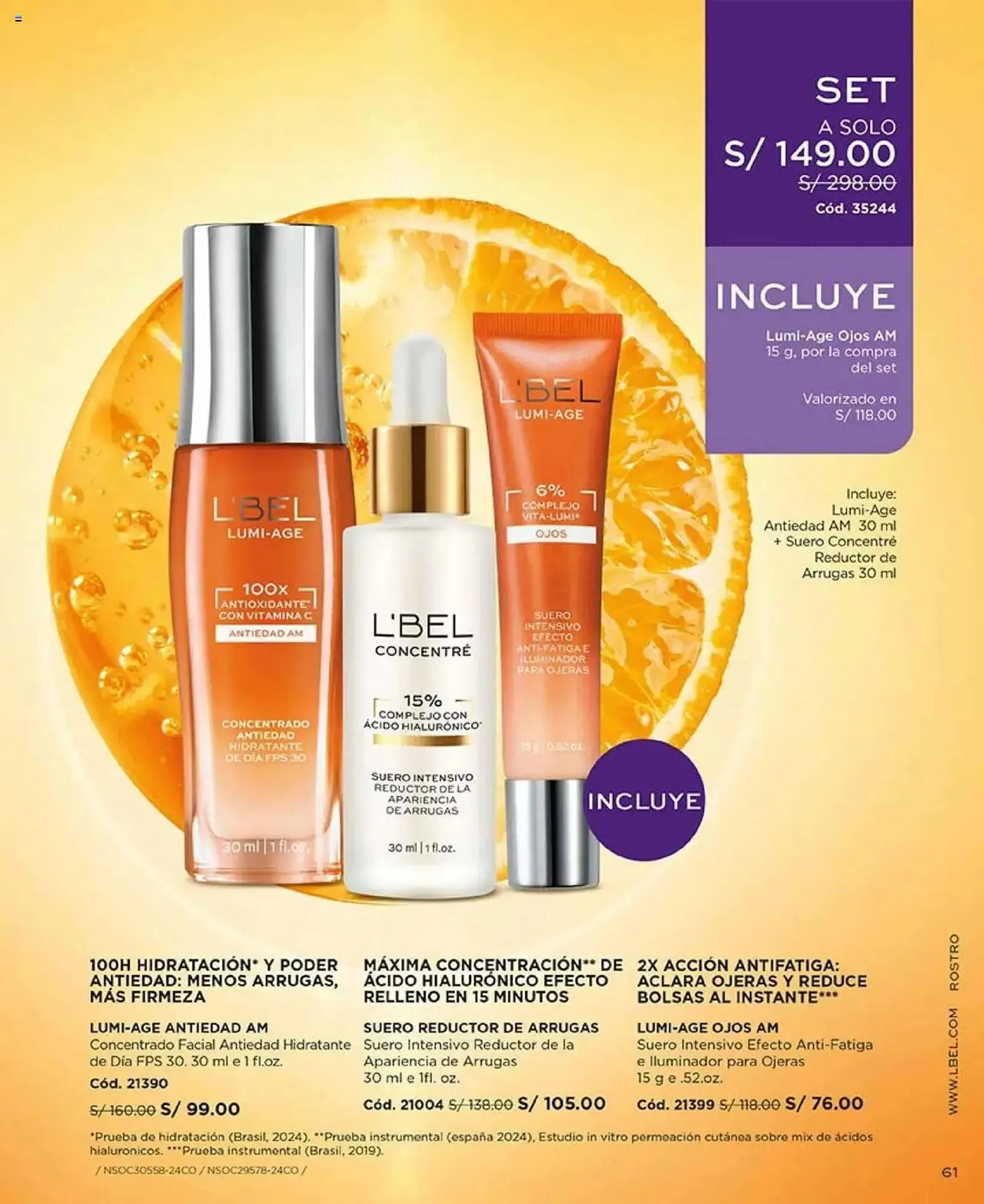 Catalogo de Catálogo L'Bel 18 de diciembre al 8 de enero 2025 - Pag 165