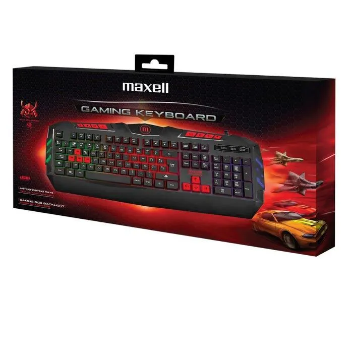 Teclado Gamer Maxell Iluminado Ca-Kb-1200