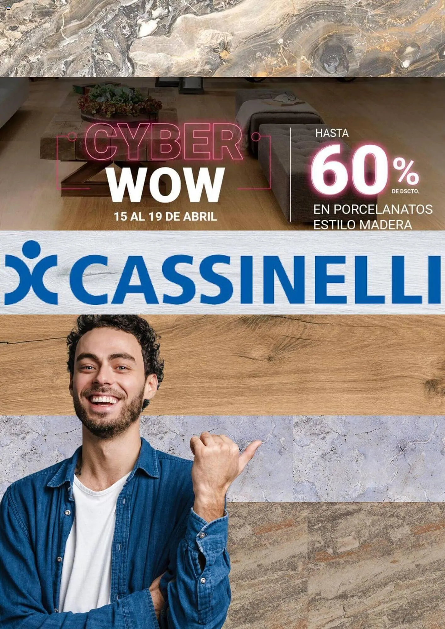 Catalogo de Catálogo Cassinelli 15 de abril al 19 de abril 2024 - Pag 1