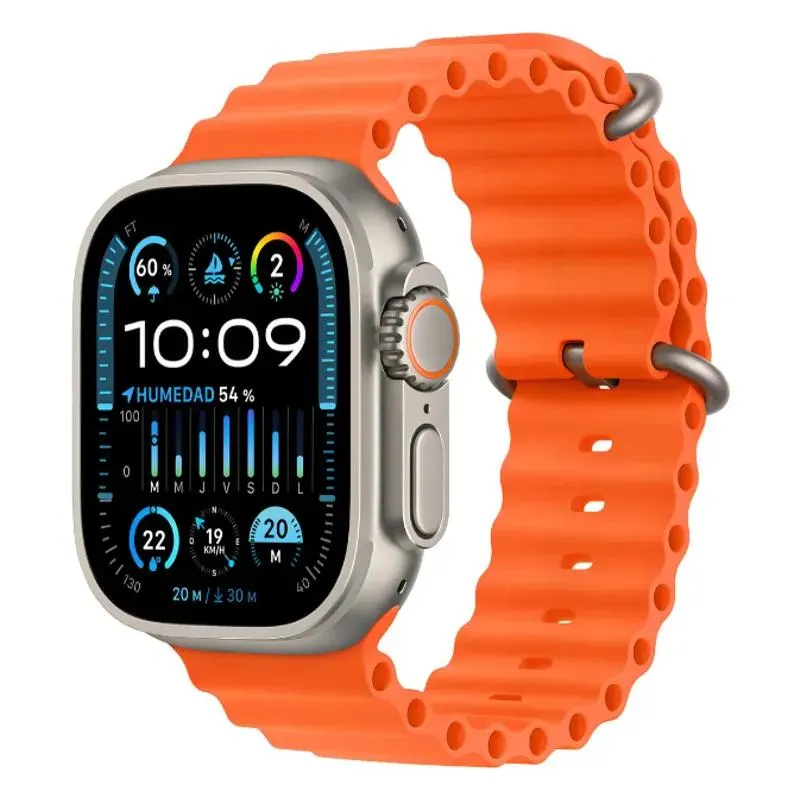 Apple Watch Ultra 2 49mm GPS+Cellular Titanio Correa Naranja A2986