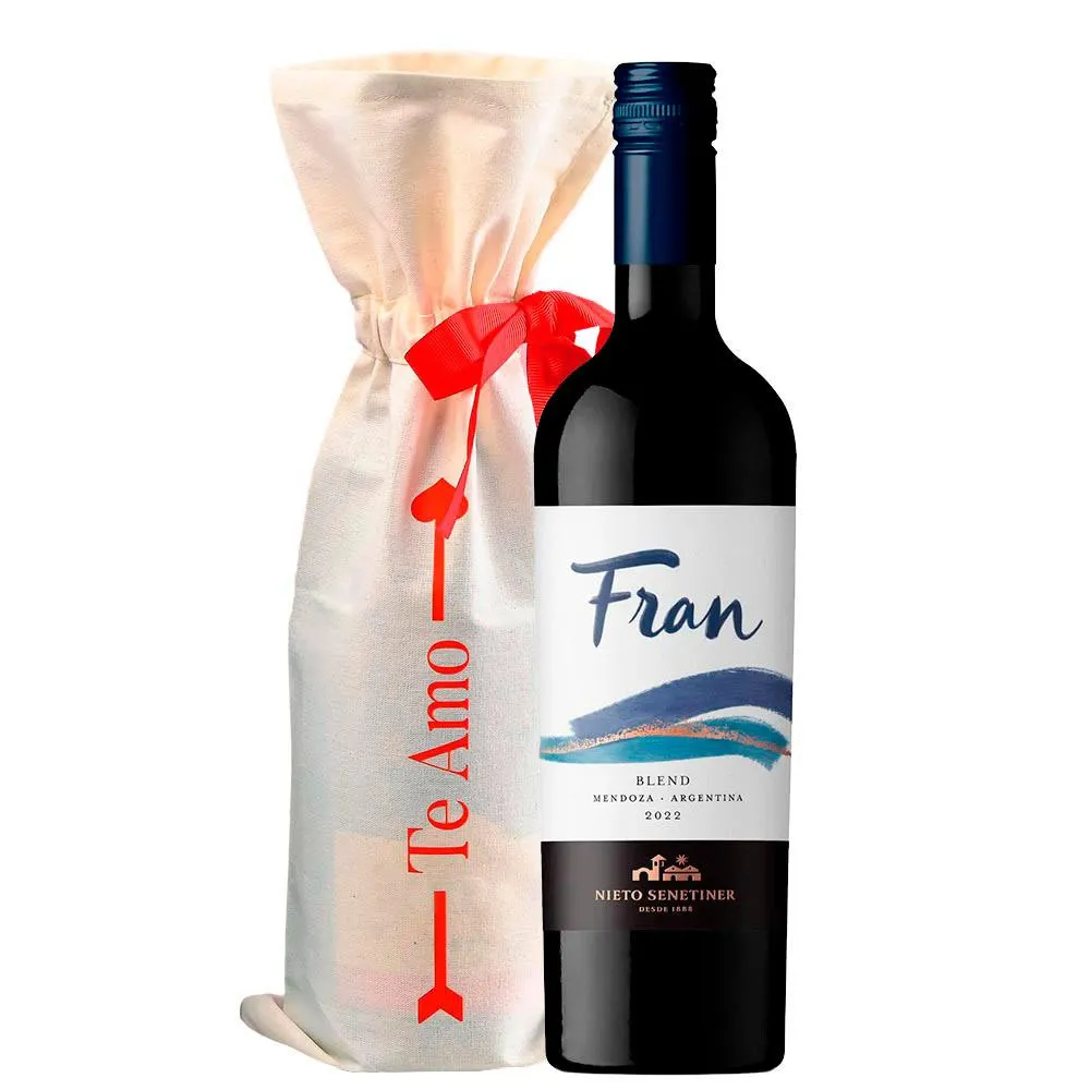 Vino Fran Blend en Funda Te Amo