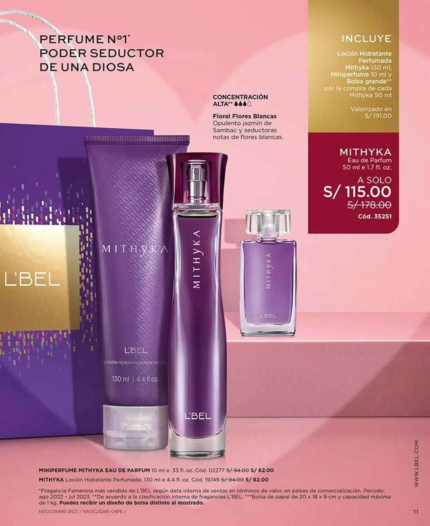 Catalogo de Catálogo L'Bel 8 de enero al 1 de marzo 2025 - Pag 11