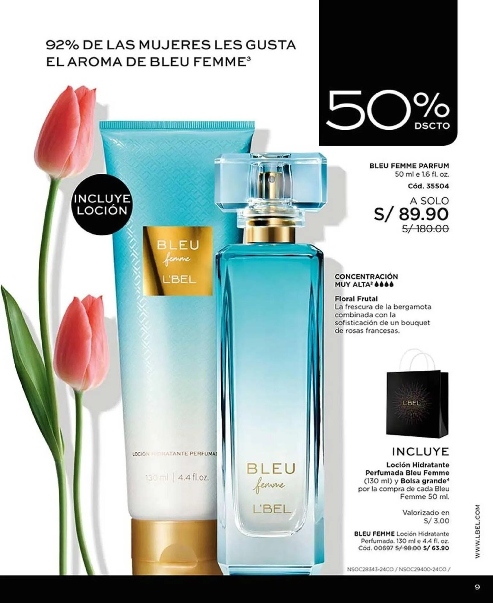 Catalogo de Catálogo L'Bel 15 de abril al 15 de mayo 2025 - Pag 9