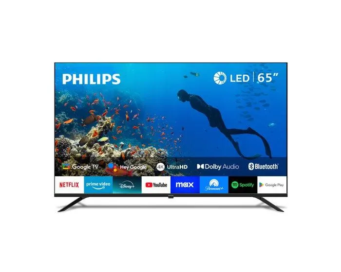 Televisor Philips Smart TV 65" LED 4K Google TV 65PUD7019/43