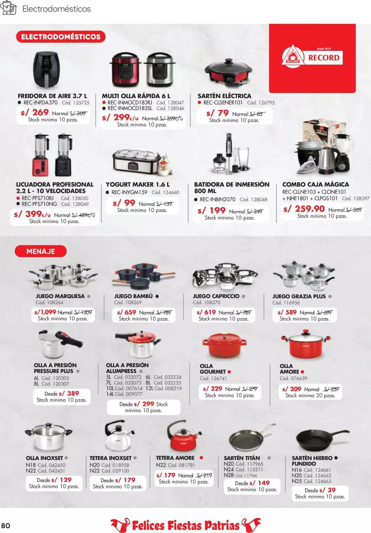 Catalogo de Catálogo Hiraoka 8 de julio al 31 de julio 2023 - Pag 80