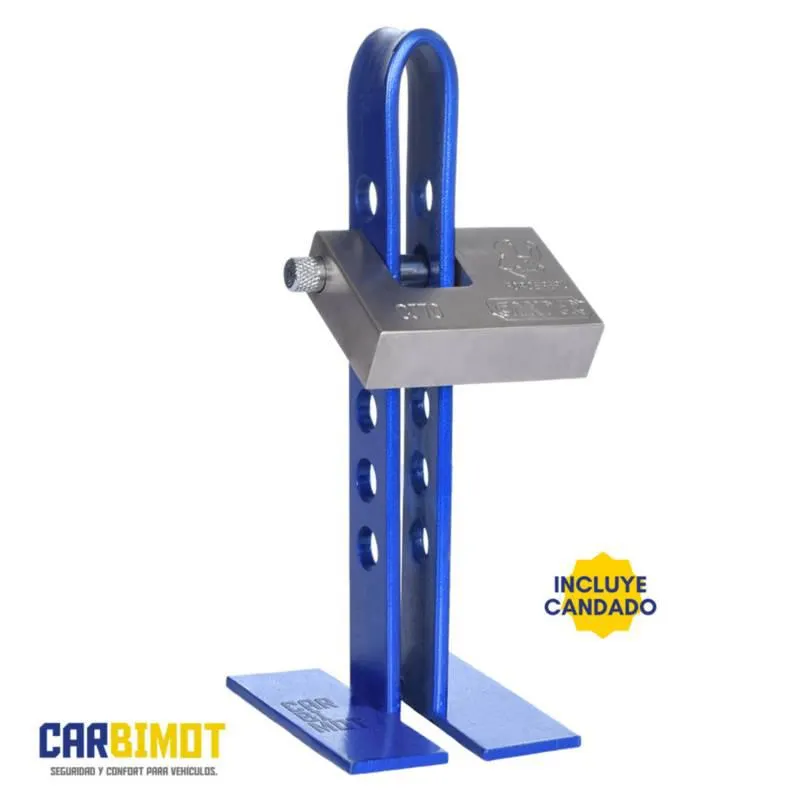 SEGURO BLOQUEO TRABA PEDAL VOLANTE TIMON PARA AUTO VEHICULOS