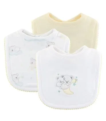 Pack De 3 Baberos De 100% Algodón Pima | Colección Dreamy Koala