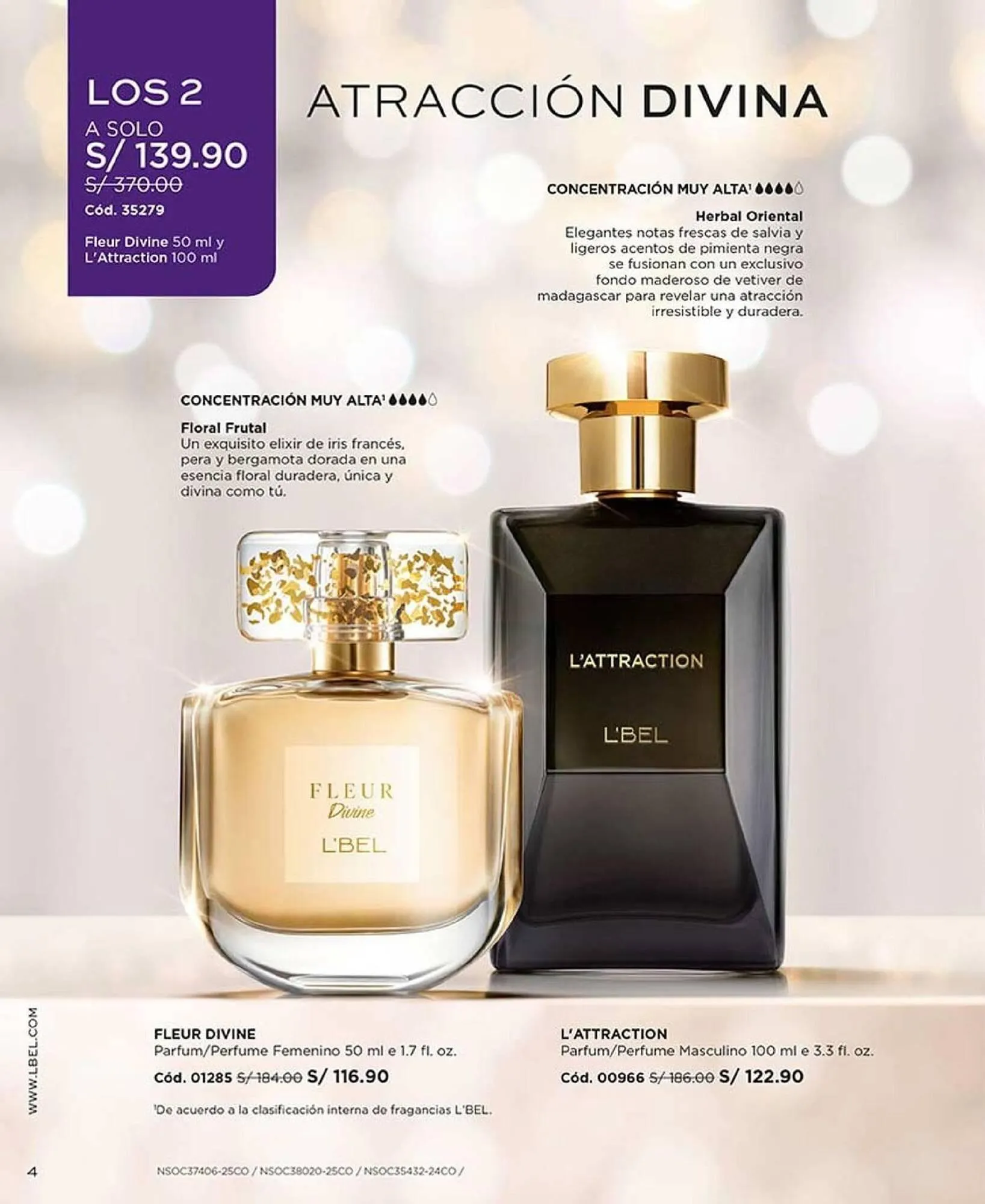 Catalogo de Catálogo L'Bel 17 de setiembre al 31 de octubre 2025 - Pag 4