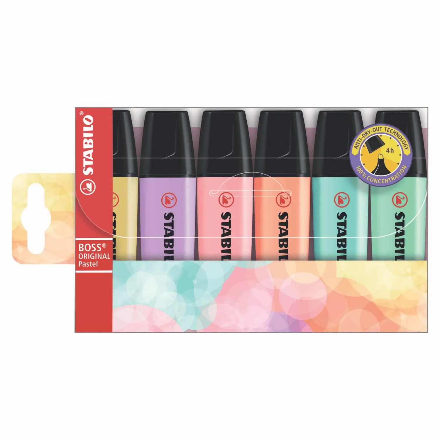 Resaltador Stabilo (70/6-2) Boss Pastel Estx 6