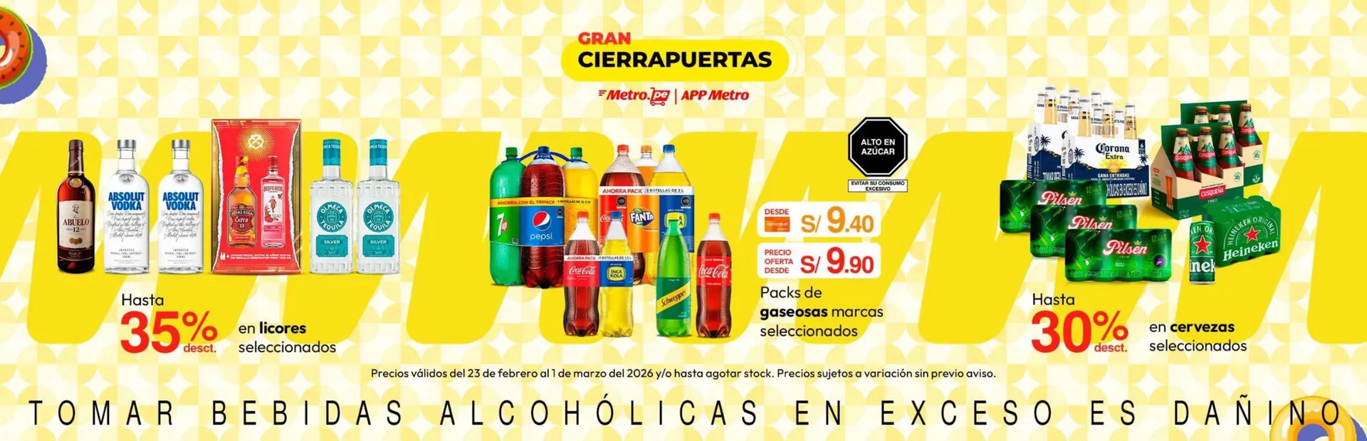 Catalogo de Catálogo Metro 23 de febrero al 1 de marzo 2026 - Pag 1