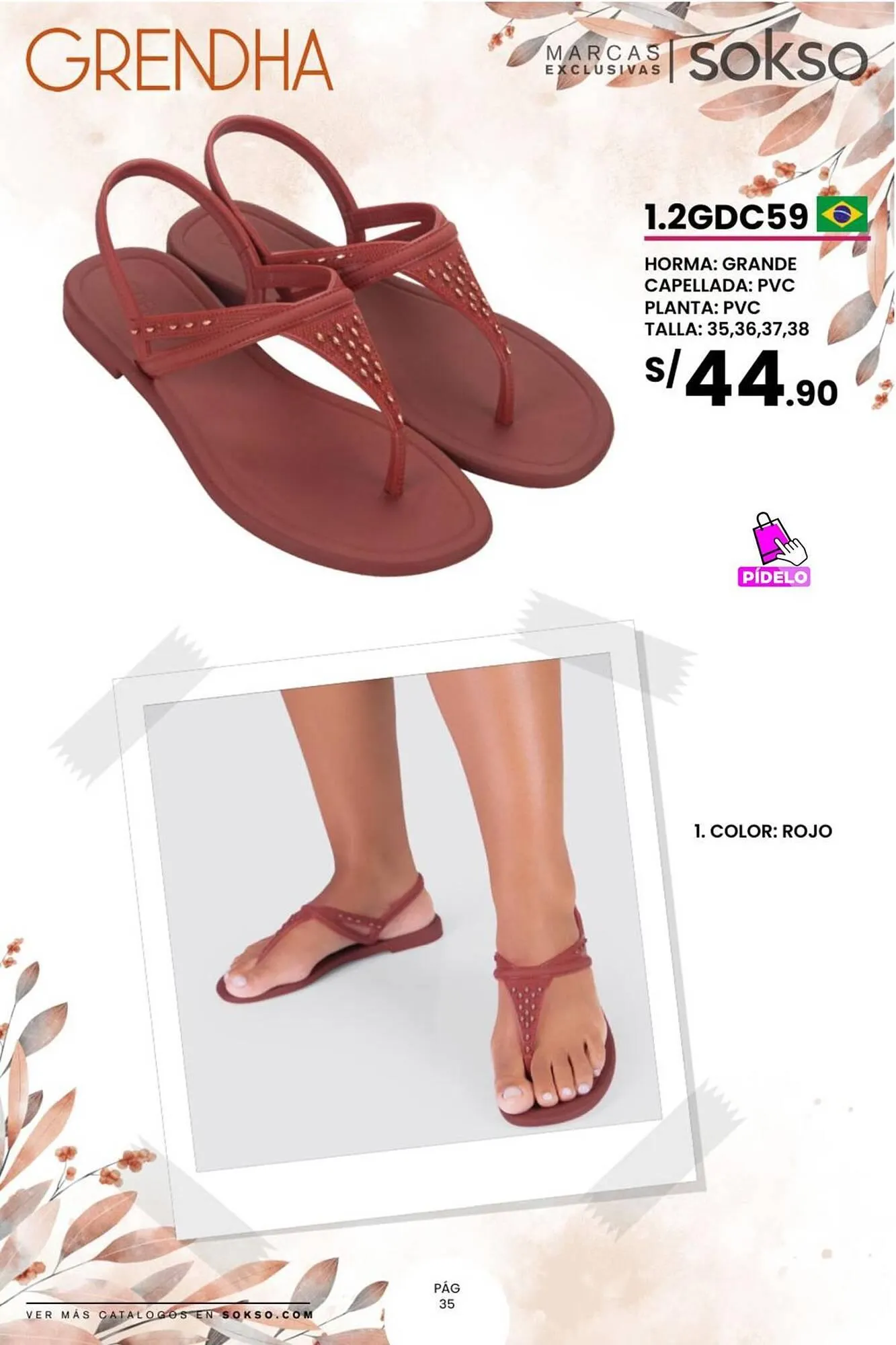 Catalogo de Catálogo Sokso 18 de agosto al 7 de setiembre 2025 - Pag 35